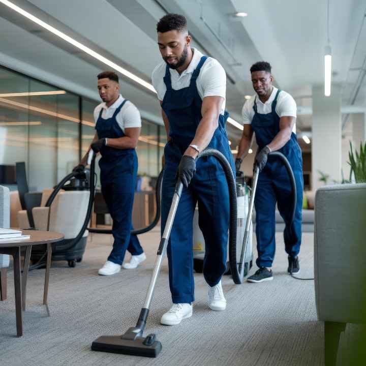 Well-maintained corporate office environment